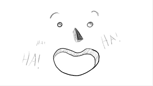 Smiling Face from Animated Explainer Homepage Video Smiling Face from Animated Explainer Homepage Video