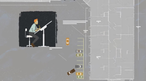 corporate video animation for wallprotex by Demo Duck
