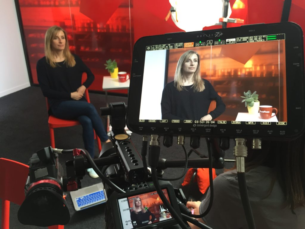 a BuzzFeed explainer video production BTS