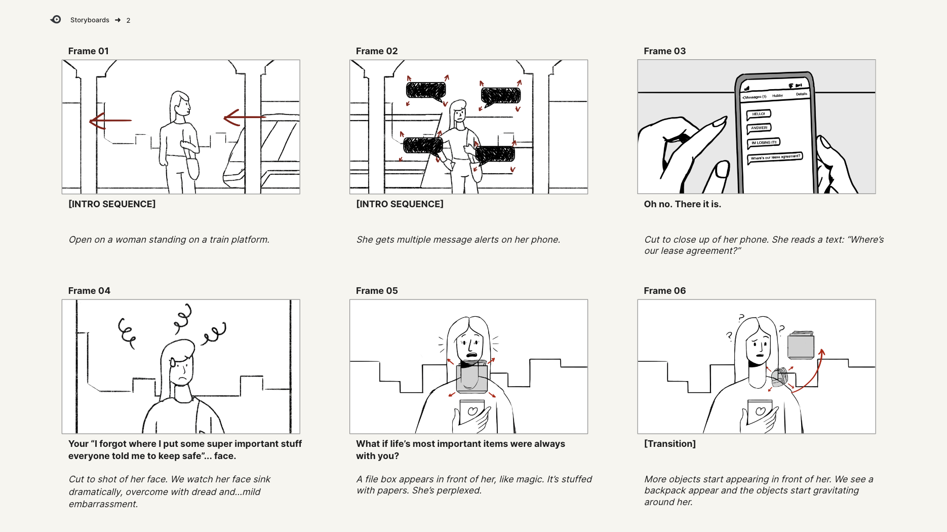 Storyboards Storyboards