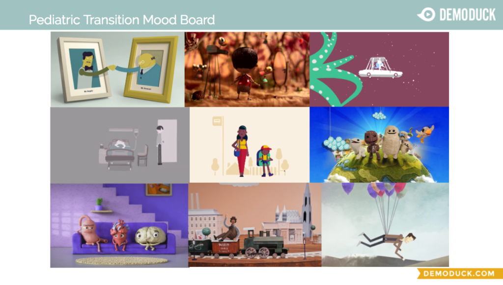 Untitled (26) mood board pediatric video production CCFP