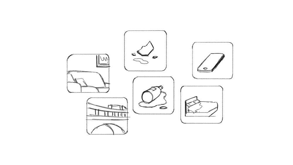 story boards Demo Duck animated podcast intro