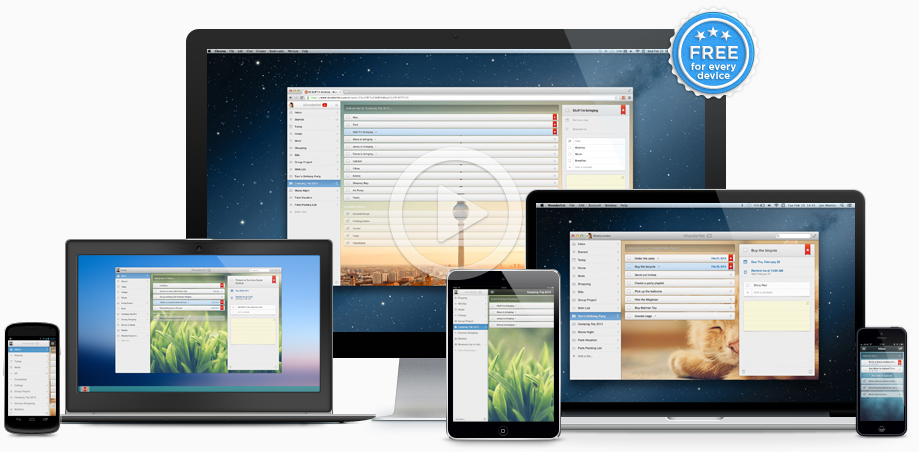 Wunderlist tutorial video production, demo video production